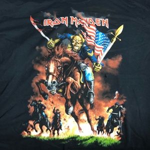 Iron Maiden concert shirts 3xl